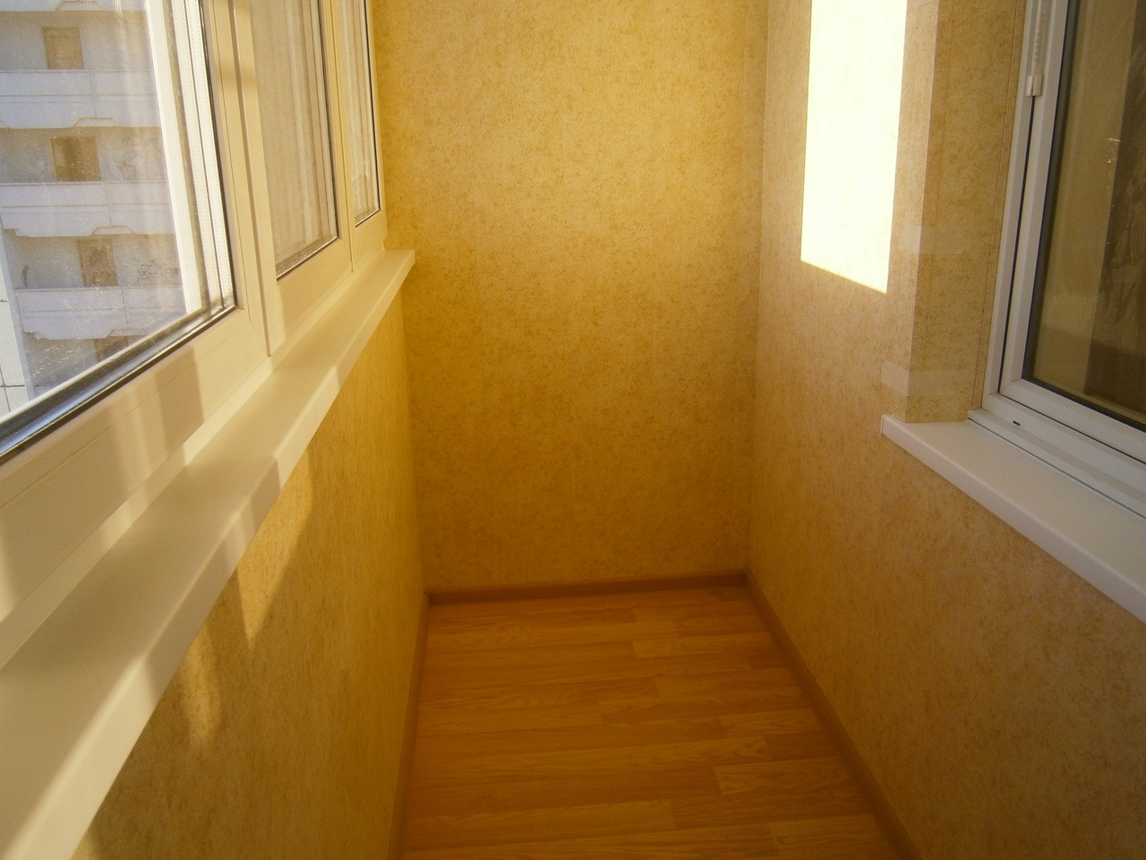 Остекление балкона в доме II-18 - фото 1